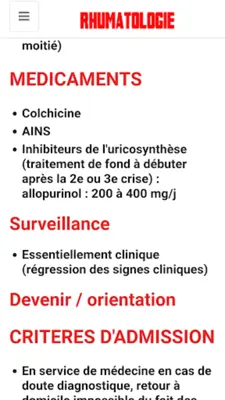 Rhumatologie android App screenshot 0