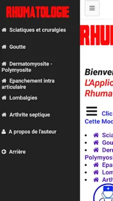 Rhumatologie android App screenshot 13