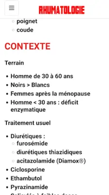 Rhumatologie android App screenshot 3