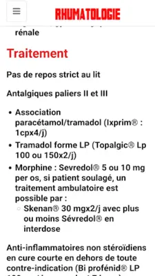 Rhumatologie android App screenshot 7